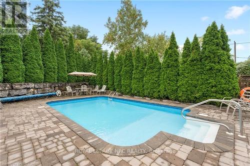 20 Parkhill Road, St. Catharines (460 - Burleigh Hill), ON - Outdoor With In Ground Pool With Deck Patio Veranda With Backyard