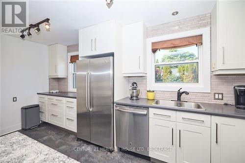 65 Wakelin Terrace, St. Catharines (444 - Carlton/Bunting), ON - Indoor Photo Showing Kitchen With Double Sink With Upgraded Kitchen