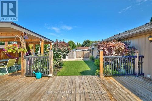 65 Wakelin Terrace, St. Catharines (444 - Carlton/Bunting), ON - Outdoor With Deck Patio Veranda