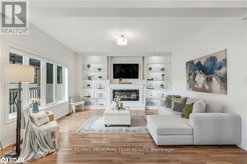 56 Cannery Drive, Niagara-On-The-Lake (105 - St. Davids), ON - Indoor Photo Showing Living Room With Fireplace