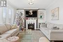 8849 Dogwood Crescent, Niagara Falls (222 - Brown), ON  - Indoor Photo Showing Living Room With Fireplace 