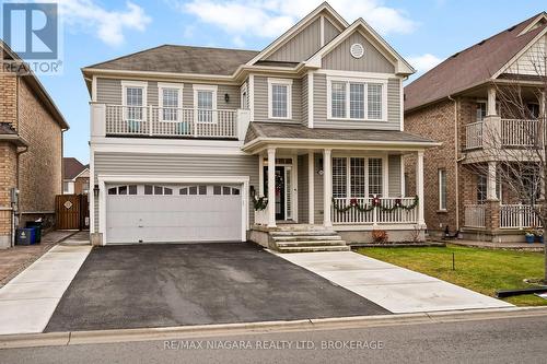 8849 Dogwood Crescent, Niagara Falls (222 - Brown), ON - Outdoor With Deck Patio Veranda With Facade