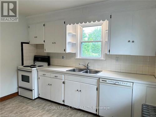 13 Garnet Street, St. Catharines (445 - Facer), ON - Indoor Photo Showing Kitchen With Double Sink