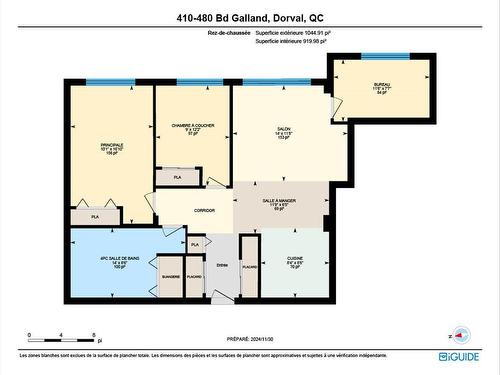 Plan (croquis) - 410-480 Boul. Galland, Dorval, QC - Other