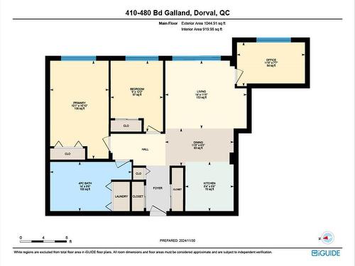 Plan (croquis) - 410-480 Boul. Galland, Dorval, QC - Other