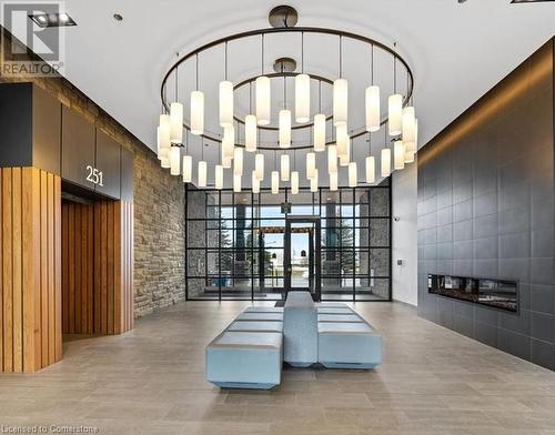 View of community lobby - 251 Northfield Drive E Unit# 401, Waterloo, ON - Indoor Photo Showing Other Room