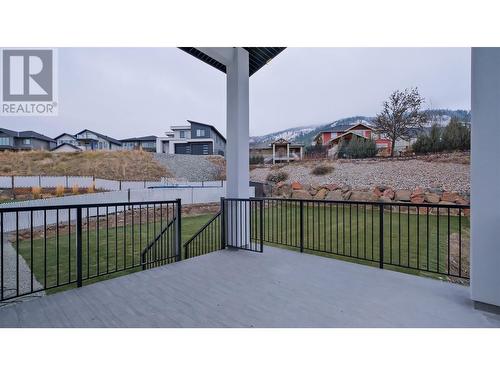 Covered back deck - 2798 Canyon Crest Drive, West Kelowna, BC - Outdoor