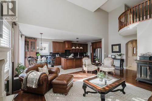 106 Stephensbrook Circle, Whitchurch-Stouffville, ON - Indoor Photo Showing Living Room With Fireplace