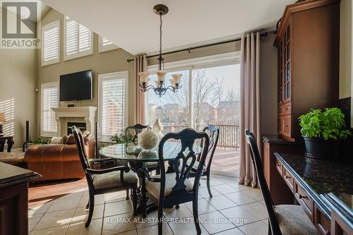 106 Stephensbrook Circle, Whitchurch-Stouffville, ON - Indoor Photo Showing Dining Room With Fireplace