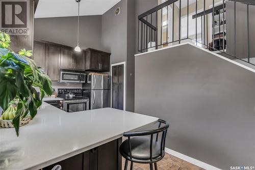 64 331 Pendygrasse Road, Saskatoon, SK - Indoor Photo Showing Kitchen With Upgraded Kitchen