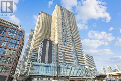 513 - 20 Richardson Street, Toronto, ON - Outdoor With Balcony With Facade