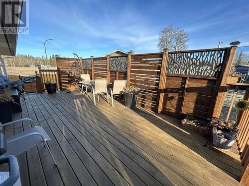 10204 Turner Crescent, Hudsons Hope, BC - Outdoor With Deck Patio Veranda