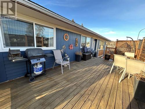 10204 Turner Crescent, Hudsons Hope, BC - Outdoor With Deck Patio Veranda With Exterior