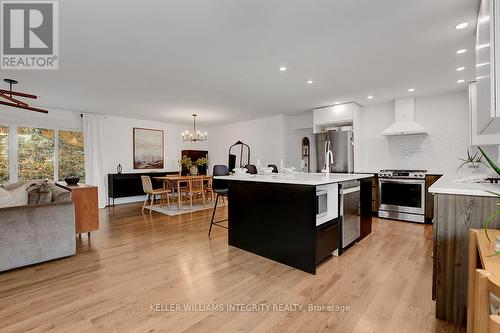 153 Pineridge Road, Ottawa, ON - Indoor Photo Showing Kitchen With Stainless Steel Kitchen With Upgraded Kitchen