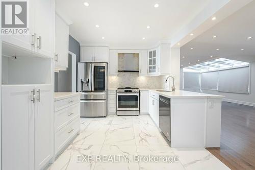 108 Lynedock Crescent, Toronto, ON - Indoor Photo Showing Kitchen With Stainless Steel Kitchen With Upgraded Kitchen