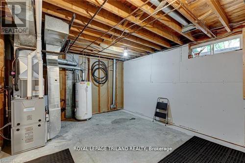 350 Homestead Court, London, ON - Indoor Photo Showing Basement