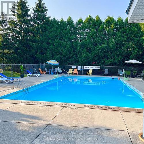 350 Homestead Court, London, ON - Outdoor With In Ground Pool With Backyard