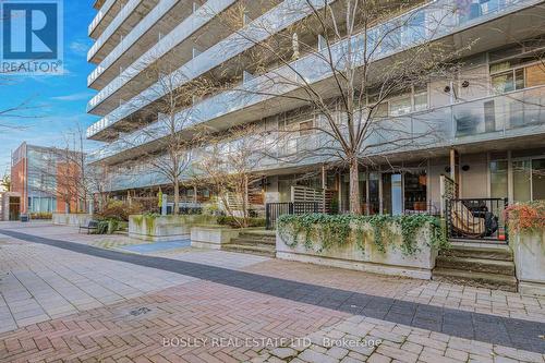 146 - 201 Carlaw Avenue, Toronto, ON - Outdoor With Facade