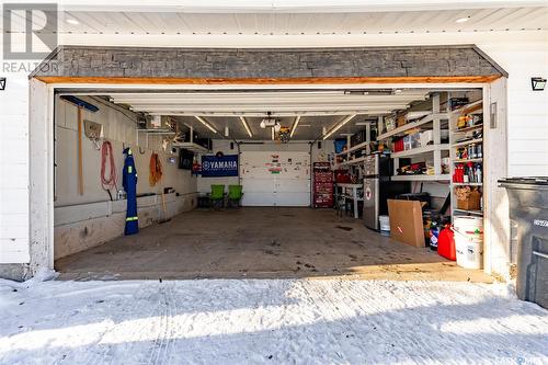 114 Manitoba Street, Pense, SK - Indoor Photo Showing Garage