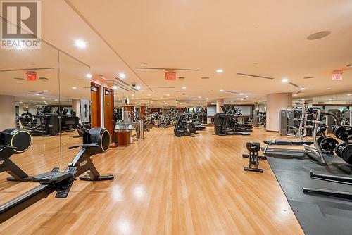 2702 1011 W Cordova Street, Vancouver, BC - Indoor Photo Showing Gym Room