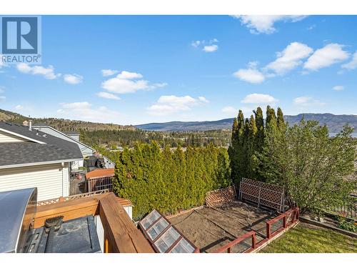 2125 Shamrock Drive, West Kelowna, BC - Outdoor With Deck Patio Veranda With View