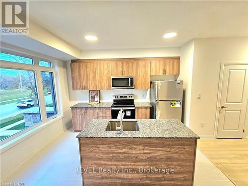 40 Sidney Rose, St. Catharines (461 - Glendale/Glenridge), ON - Indoor Photo Showing Kitchen With Double Sink