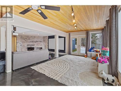 2010 High Country Boulevard, Kamloops, BC - Indoor Photo Showing Bedroom With Fireplace