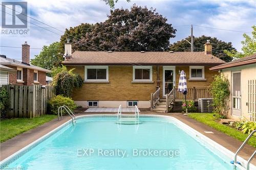 6326 Doreen Drive, Niagara Falls (212 - Morrison), ON - Outdoor With In Ground Pool With Deck Patio Veranda