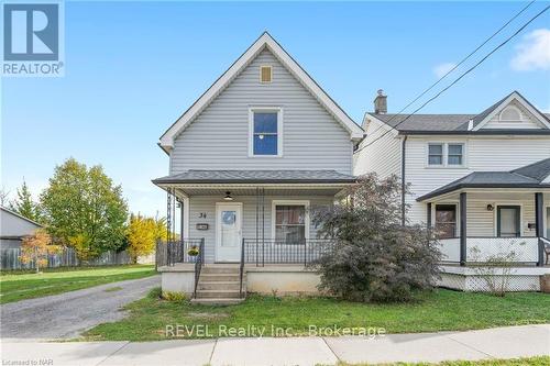 34 Tasker Street, St. Catharines (450 - E. Chester), ON - Outdoor With Deck Patio Veranda With Facade