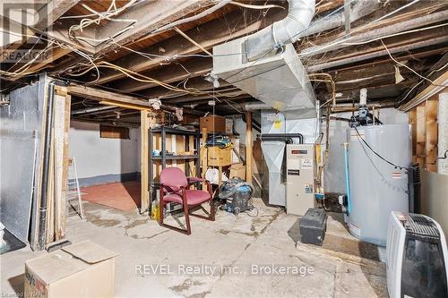 34 Tasker Street, St. Catharines (450 - E. Chester), ON - Indoor Photo Showing Basement