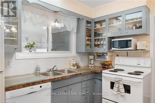 14 Valley Road, St. Catharines (458 - Western Hill), ON - Indoor Photo Showing Kitchen With Double Sink