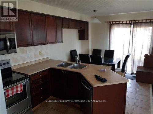 Main - 208 Tiller Trail, Brampton, ON - Indoor Photo Showing Kitchen With Double Sink