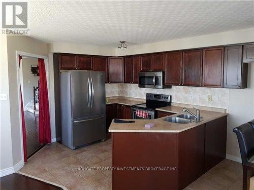 Main - 208 Tiller Trail, Brampton, ON - Indoor Photo Showing Kitchen With Double Sink