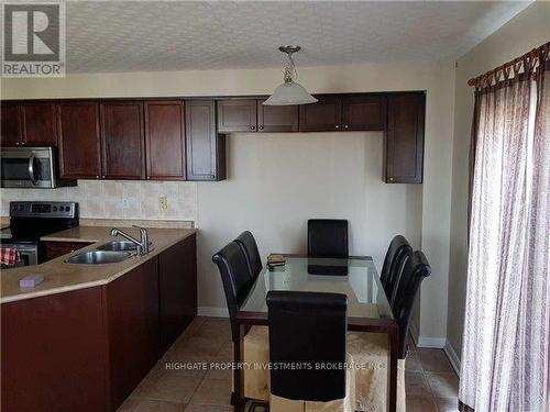 Main - 208 Tiller Trail, Brampton, ON - Indoor Photo Showing Kitchen With Double Sink