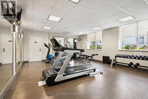 #1008 - 2 Clairtrell Road, Toronto, ON - Indoor Photo Showing Gym Room