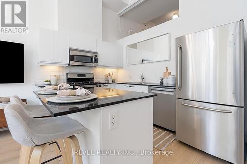 219 - 437 Roncesvalles Avenue, Toronto, ON - Indoor Photo Showing Kitchen