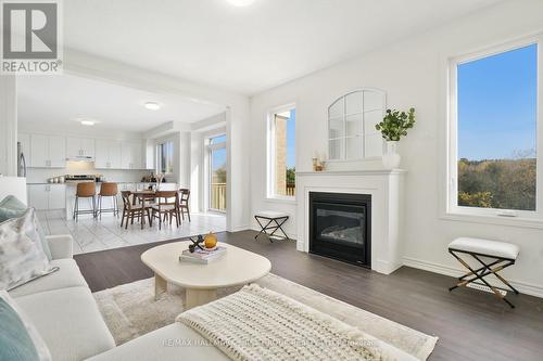 512 Trevor Street, Cobourg, ON - Indoor Photo Showing Living Room With Fireplace