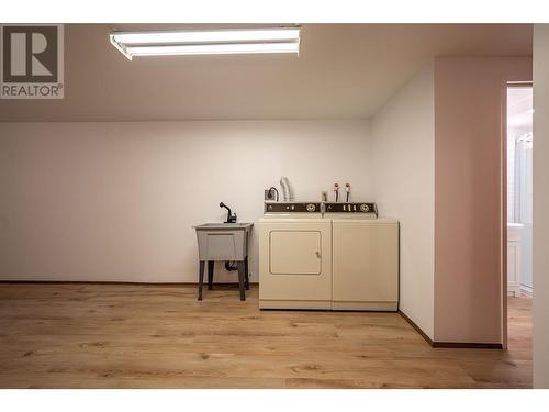 basement laundry room - 6477 Southwind Road, Vernon, BC - Indoor Photo Showing Other Room