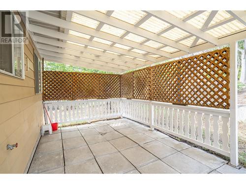 Back covered patio - 6477 Southwind Road, Vernon, BC -  Photo Showing Other Room