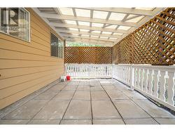 Back covered patio - 