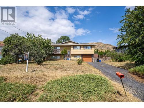 Front view w/driveway - 6477 Southwind Road, Vernon, BC - Outdoor