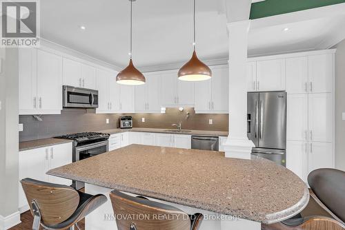 40 Sweetbay Circle, Ottawa, ON - Indoor Photo Showing Kitchen With Stainless Steel Kitchen With Upgraded Kitchen