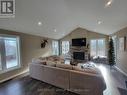 1147 Belle Aire Beach Road, Innisfil, ON  - Indoor Photo Showing Living Room With Fireplace 