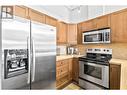 654 Cook Road Unit# 638, Kelowna, BC  - Indoor Photo Showing Kitchen With Stainless Steel Kitchen 