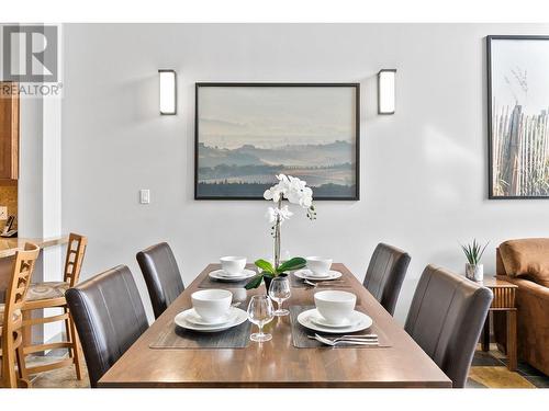 654 Cook Road Unit# 638, Kelowna, BC - Indoor Photo Showing Dining Room