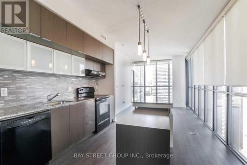 2307 - 110 Charles Street E, Toronto, ON - Indoor Photo Showing Kitchen With Upgraded Kitchen