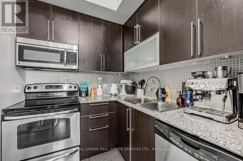 1804 - 16 Brookers Lane, Toronto, ON - Indoor Photo Showing Kitchen With Double Sink With Upgraded Kitchen