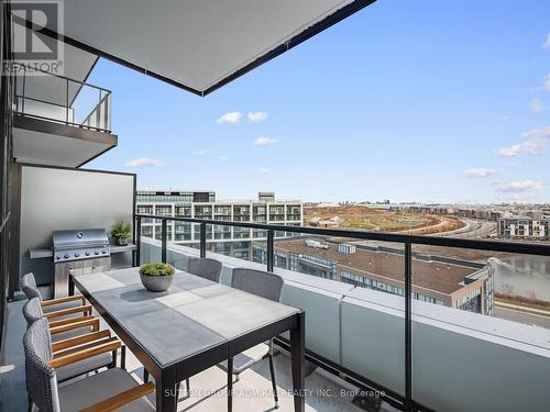 817 - 50 George Butchart Drive, Toronto, ON - Outdoor With Balcony With View With Exterior