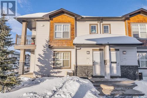 104 1015 Patrick Crescent, Saskatoon, SK - Outdoor With Balcony With Facade