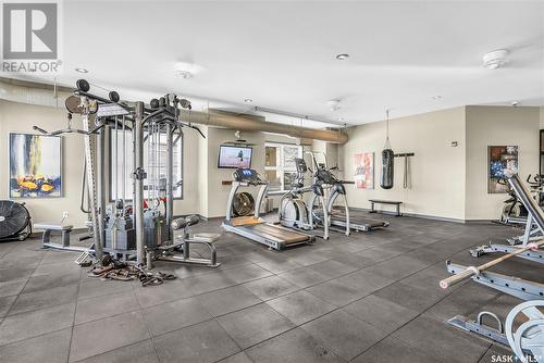 104 1015 Patrick Crescent, Saskatoon, SK - Indoor Photo Showing Gym Room